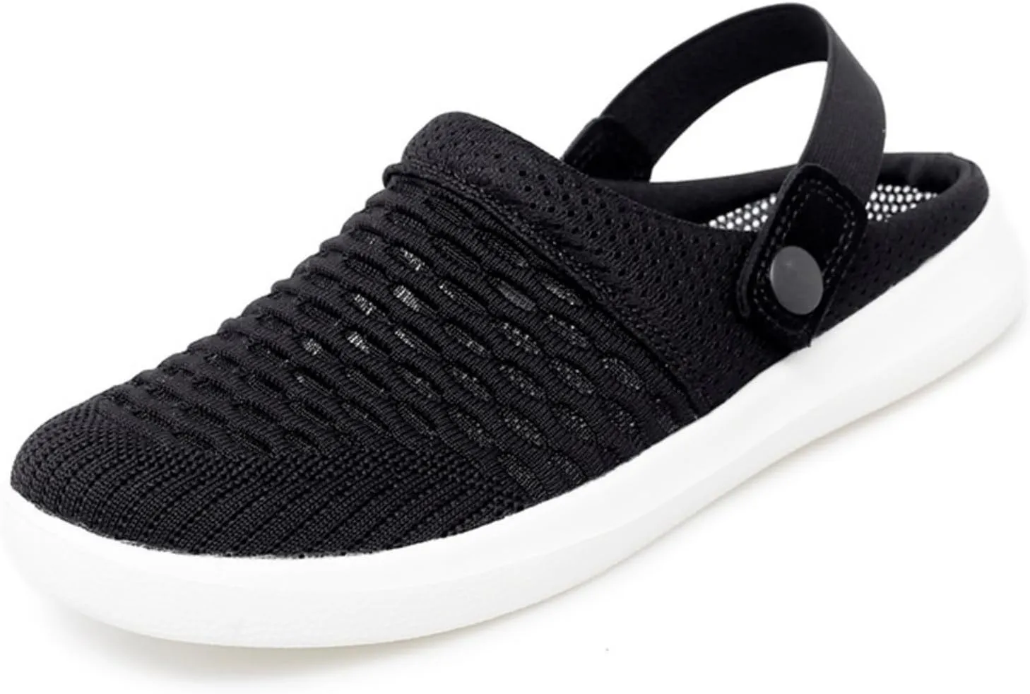 Mmoneyake Mules Clogs for Women Unisex Garden Clogs Shoes Breathable Summer Orthotic Walking Slippers Mesh Slippers Non-Slip Outdoor Beach Sandals Quick Drying Sandals Open Back Slip On Shoes