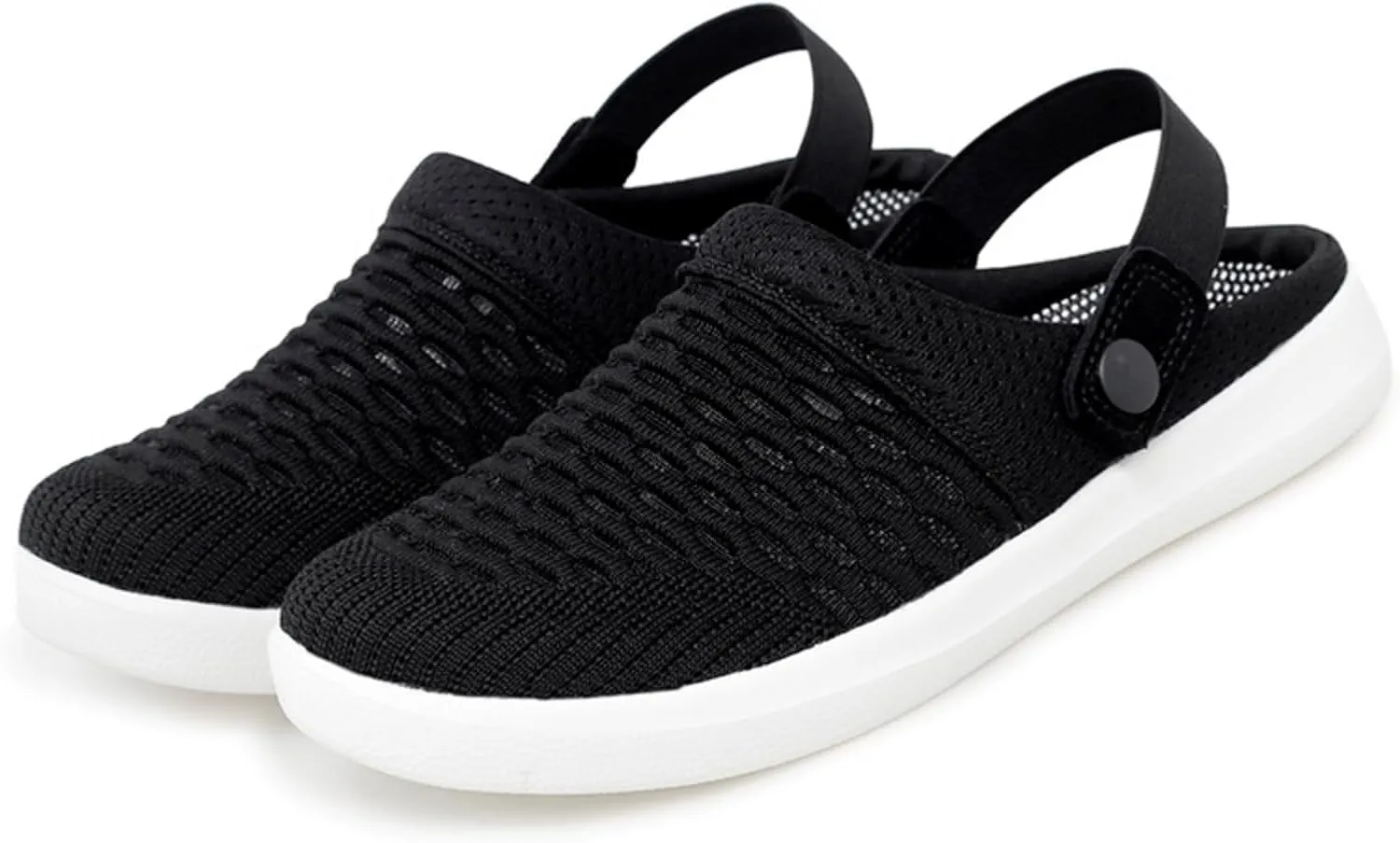 Mmoneyake Mules Clogs for Women Unisex Garden Clogs Shoes Breathable Summer Orthotic Walking Slippers Mesh Slippers Non-Slip Outdoor Beach Sandals Quick Drying Sandals Open Back Slip On Shoes