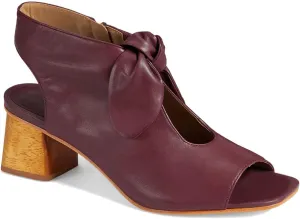 MOOMMO Women Heeled Sandals with Bow Open Toe Low Chunky Block Heel Sandal Booties Cutout 2" Heels Backless Slingback Dress Shoes Peep Toe Back Zipper Suede Sandal Dressy Summer Beach Casual 4-13 M US