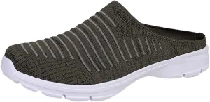 Mules for Women 2025 Backless Walking Sneakers Mens Tennis Shoes Cute Ladies Casual Shoes Slip On Sneakers Platform Tennis Shoe Casual Loafers