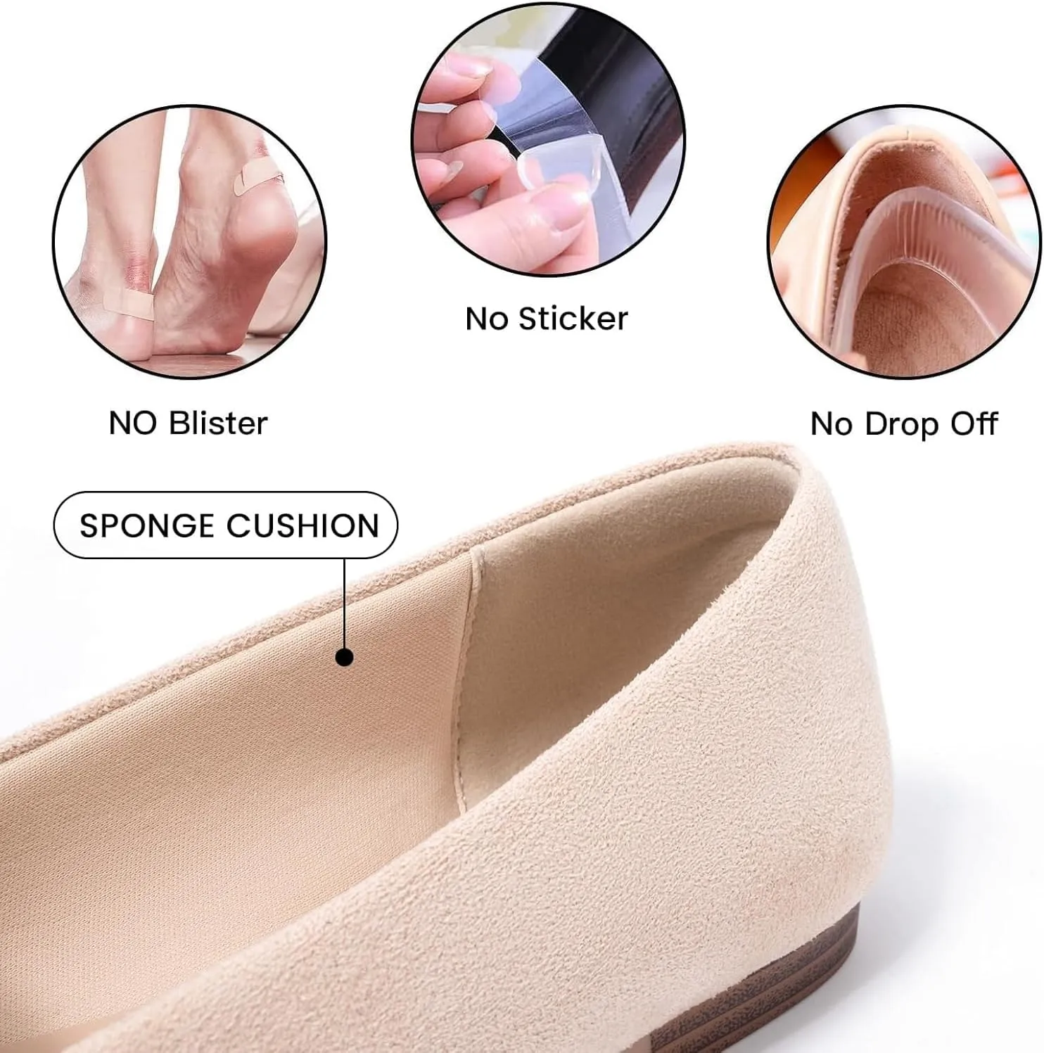MUSSHOE Flats Shoes Women Pointed Toe Womens Flats Loafers