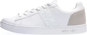 Napapijri Elegant White Sneakers with Contrasting Men's Details