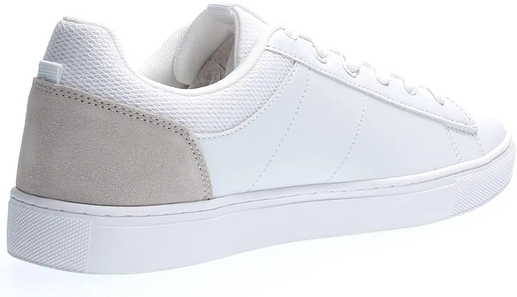 Napapijri Elegant White Sneakers with Contrasting Men's Details