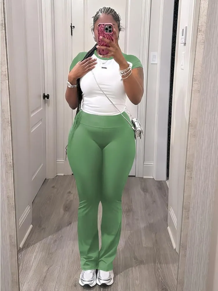 Nimsruc 2 Piece Outfits for Women Casual Sweat Sets