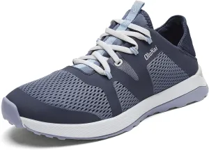 OLUKAI Huia Women's Athletic Sneakers, Lightweight & Breathable Mesh, Comfort Fit & Wet Grip Rubber Soles, Durable & Supportive