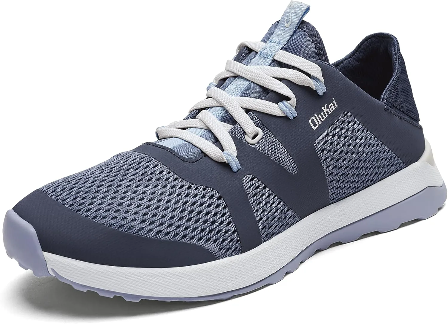 OLUKAI Huia Women's Athletic Sneakers, Lightweight & Breathable Mesh, Comfort Fit & Wet Grip Rubber Soles, Durable & Supportive