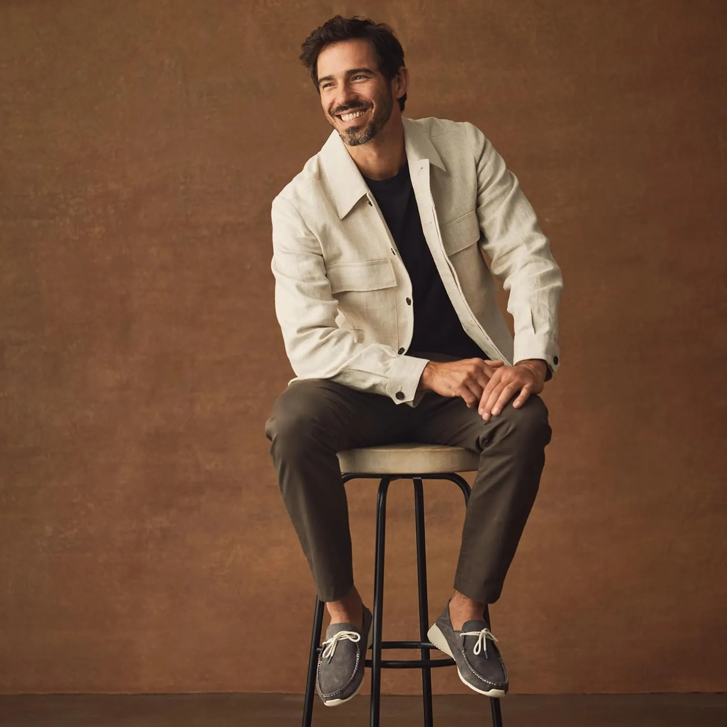 OLUKAI Ka'a Driver Men's Loafers, Italian Suede Shoes, Premium Material & Contemporary Look, Comfortable Fit & All-Day Support
