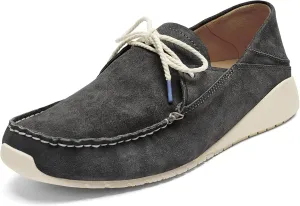 OLUKAI Ka'a Driver Men's Loafers, Italian Suede Shoes, Premium Material & Contemporary Look, Comfortable Fit & All-Day Support