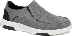 OrthoComfoot Men's Orthopedic Comfortable Slip-On Shoes with Arch Support, Orthotic Loafers for Plantar Fasciitis, Canvas Leisure Vintage Flat Walking Shoes for Foot and Heel Pain Relief