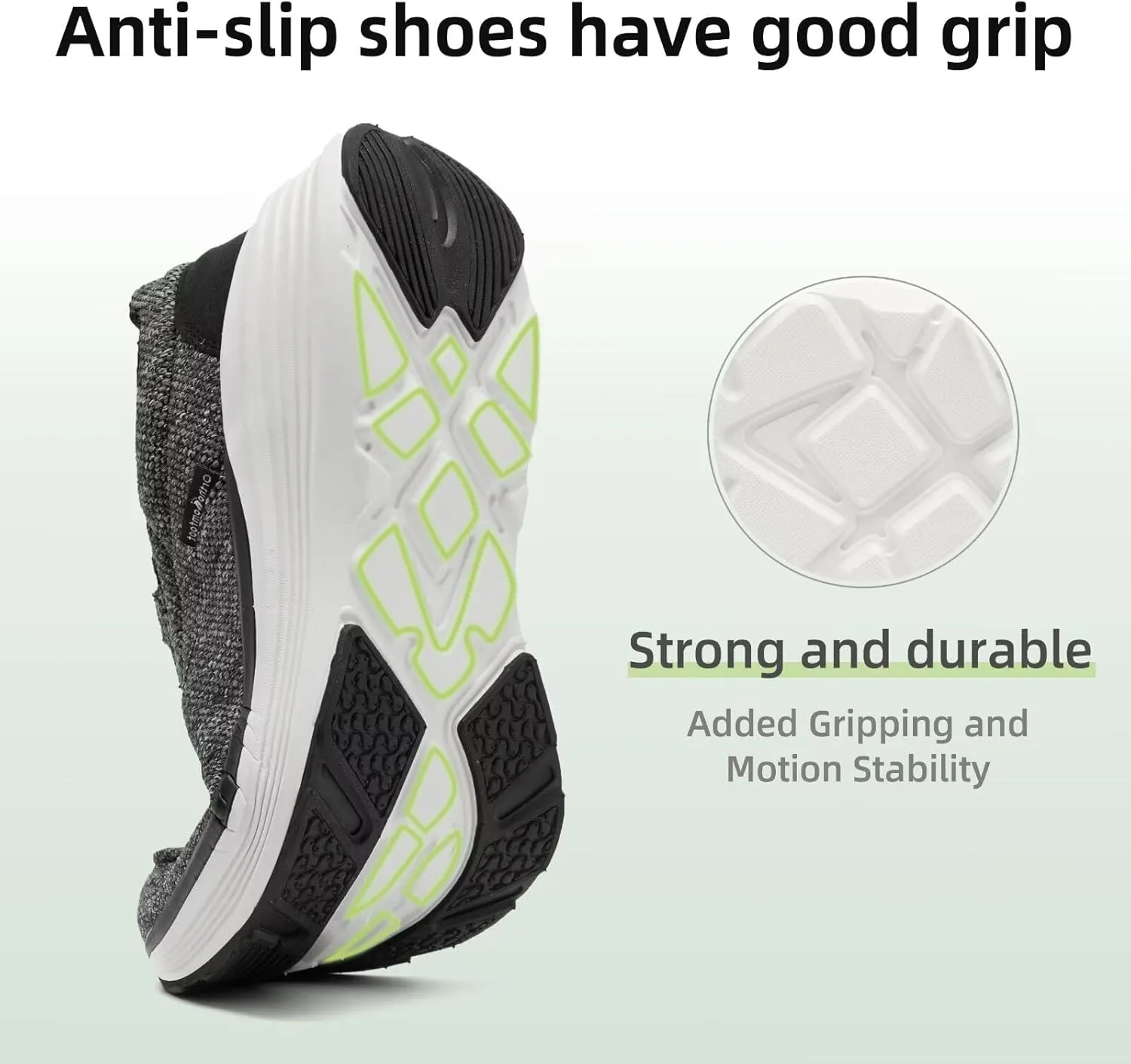 OrthoComfoot Women's Orthopedic Comfortable Walking Shoes, Casual Arch Support Slip-On Shoes for Plantar Fasciitis, Breathable Orthotic Loafers for Foot and Heel Pain Relief