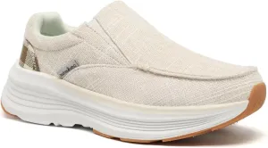 OrthoComfoot Women's Orthopedic Slip-On Loafers Walking Shoes: Comfortable Plantar Fasciitis Loafers with Arch Support for Flat Feet, Casual Orthotic Shoes for Foot and Heel Pain Relief