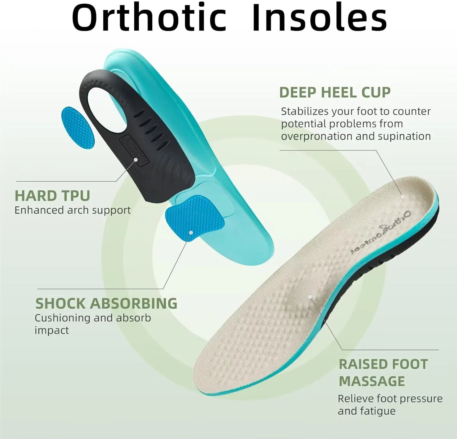 OrthoComfoot Women's Orthopedic Slip-On Loafers Walking Shoes: Comfortable Plantar Fasciitis Loafers with Arch Support for Flat Feet, Casual Orthotic Shoes for Foot and Heel Pain Relief