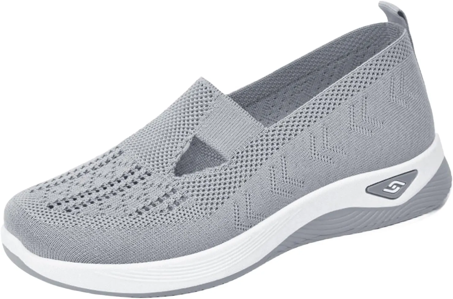 Orthopedic Shoes for Women，Breathable Comfort Wear Orthowear Walking Shoes，Cushionaire Wide Width Sneakers Diabetic Arch Support Sneakers Soft Slip On Shoe Comfortable