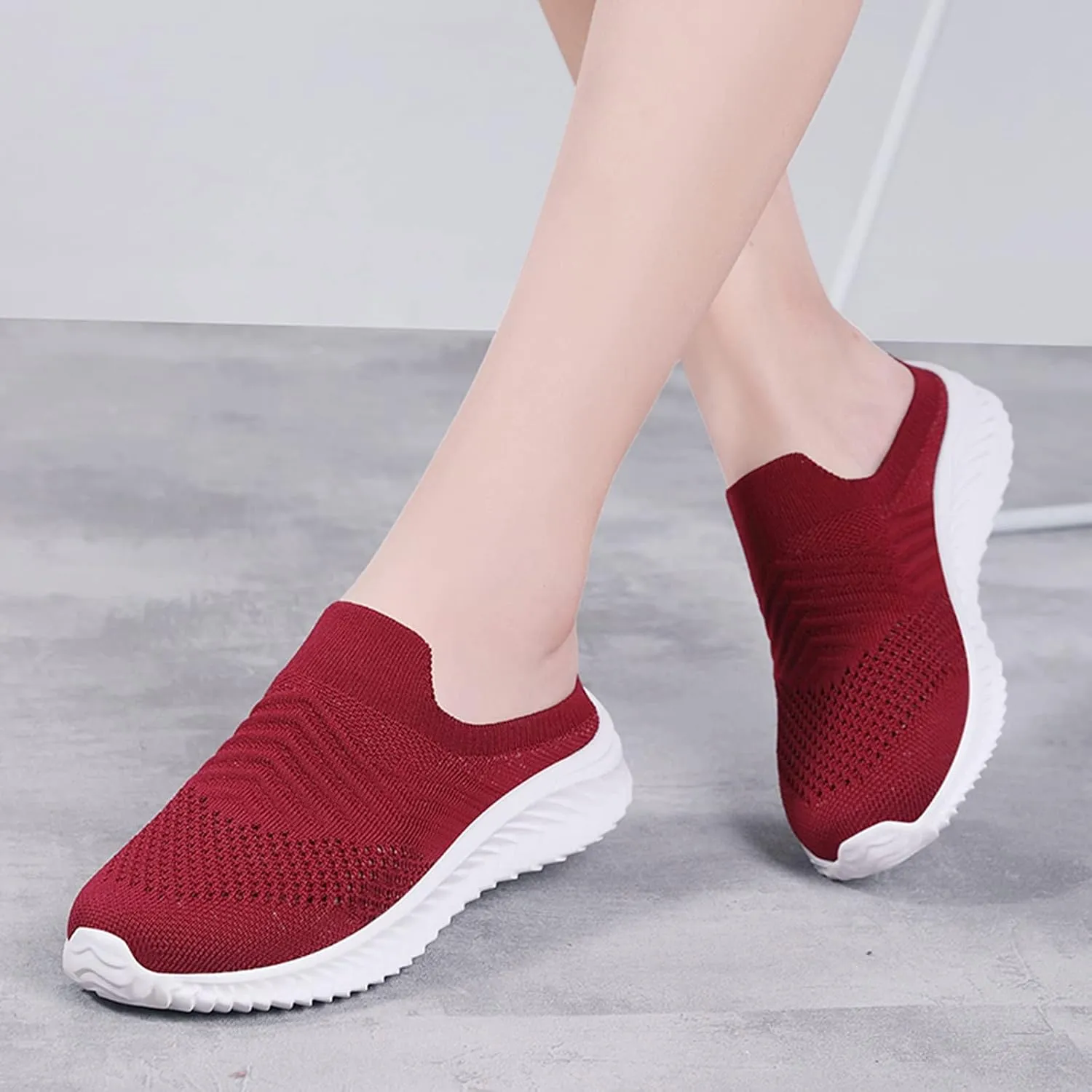 Orthopedic Slip On Shoes for Foot Pain Relief Womens Walking Sneakers with Arch Support Comfortable Casual Loafers Plantar Fasciitis Diabetic Feet
