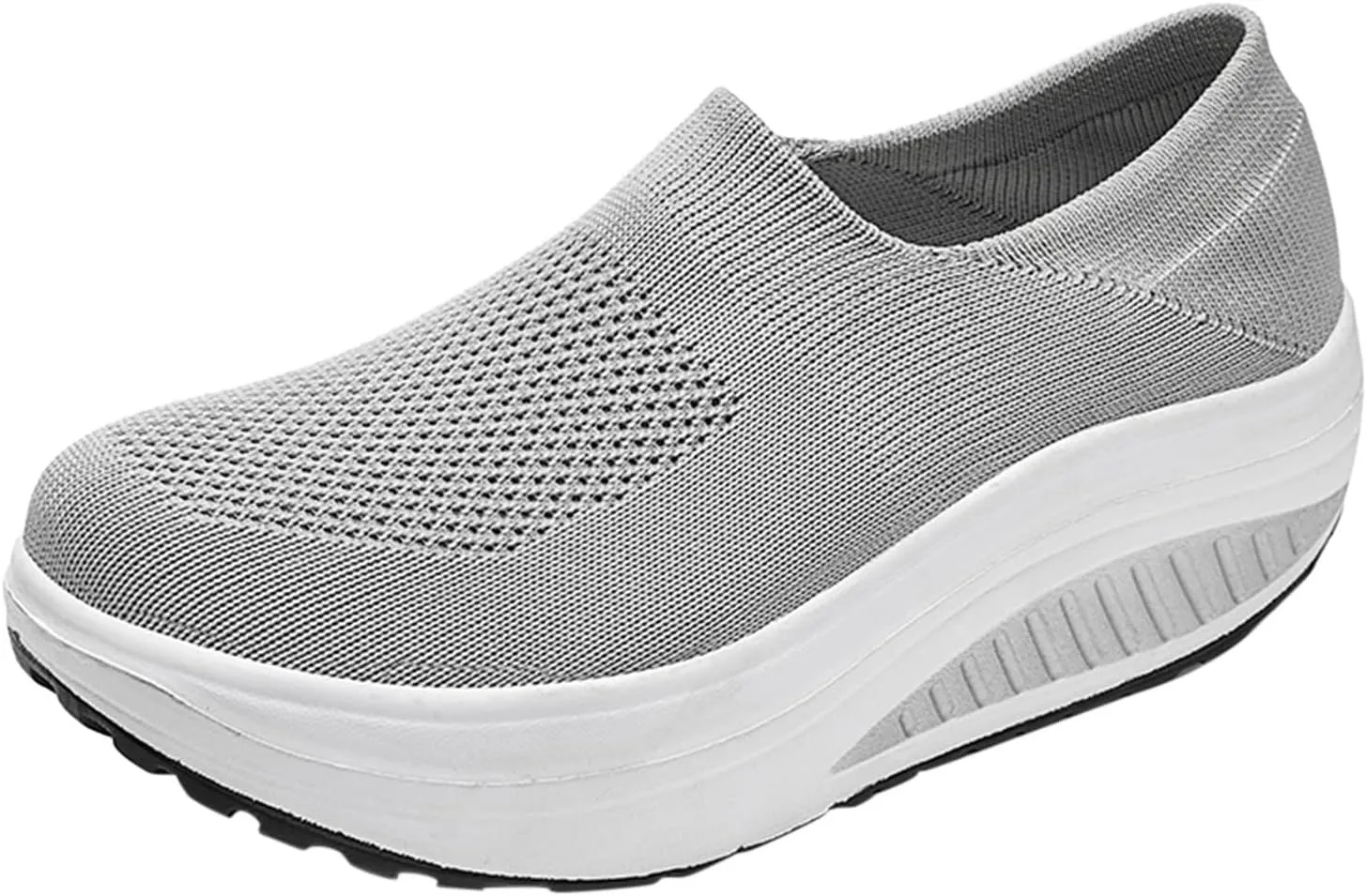 Orthopedic Sneakers for Women Slip On Walking Shoes with Arch Support Comfortable Casual Loafers Plantar Fasciitis Relief Foot Pain Diabetic Swollen Feet