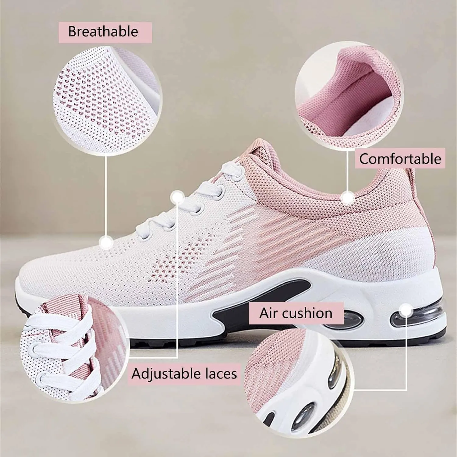 Orthopedic Tennis Shoes for Women Arch Support Wide Width Comfort Wear Orthowear Shoes for Nurses Breathable Slip On Sneakers Walking Running Shoe Nurse Babe Ortho Pro Sneakers Casual, Lightweight