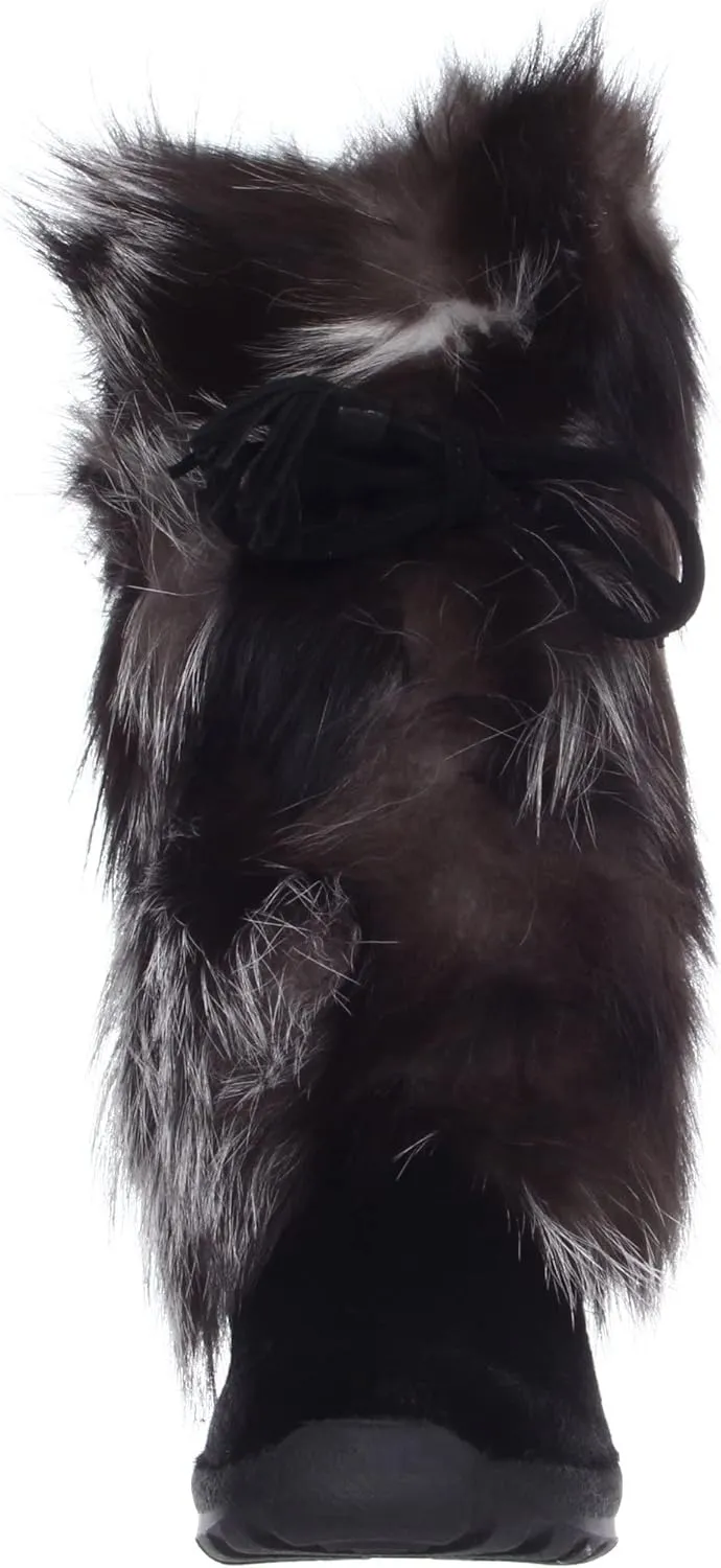 PAJAR Foxtrot Women's Exotic Fox Fur Boots - Winter Snow - Genuine Fox Fur Made In Italy