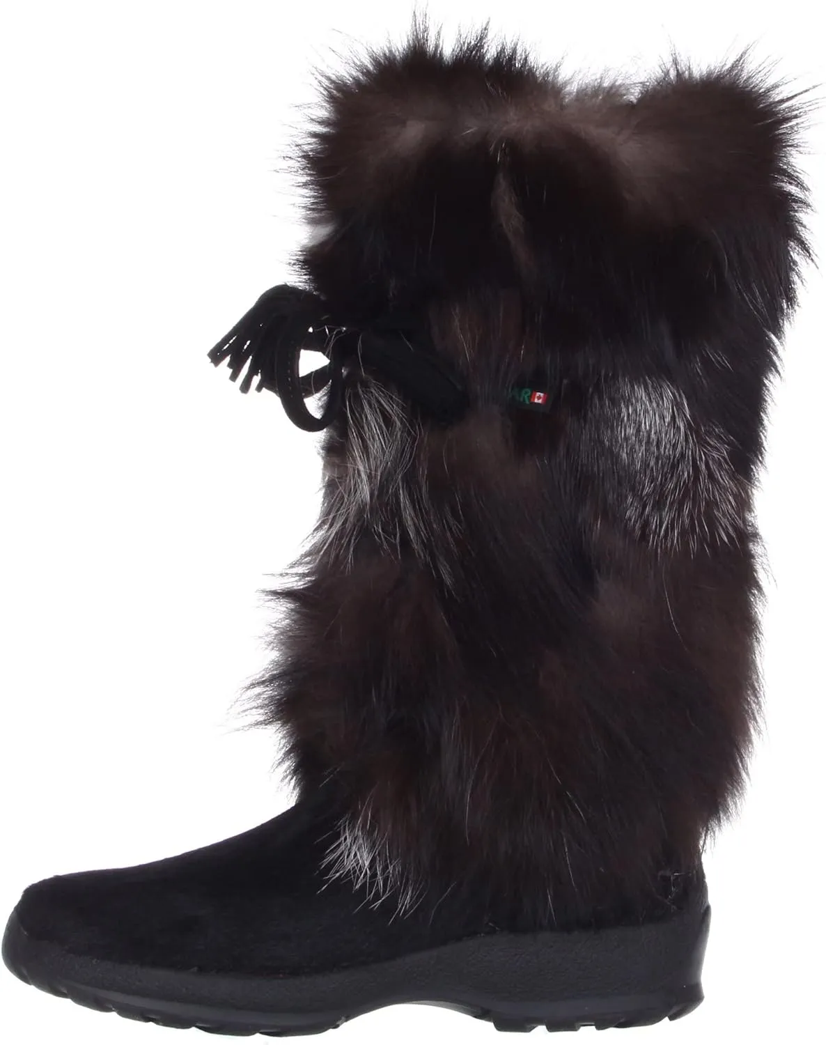 PAJAR Foxtrot Women's Exotic Fox Fur Boots - Winter Snow - Genuine Fox Fur Made In Italy
