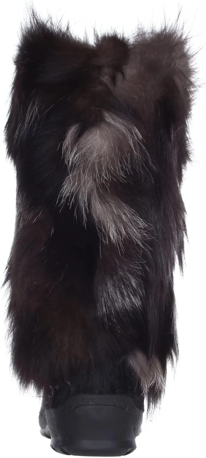 PAJAR Foxtrot Women's Exotic Fox Fur Boots - Winter Snow - Genuine Fox Fur Made In Italy