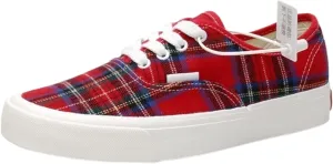 Plaid Canvas Skate Shoes for Women Casual Low Top Spring Style Sneakers
