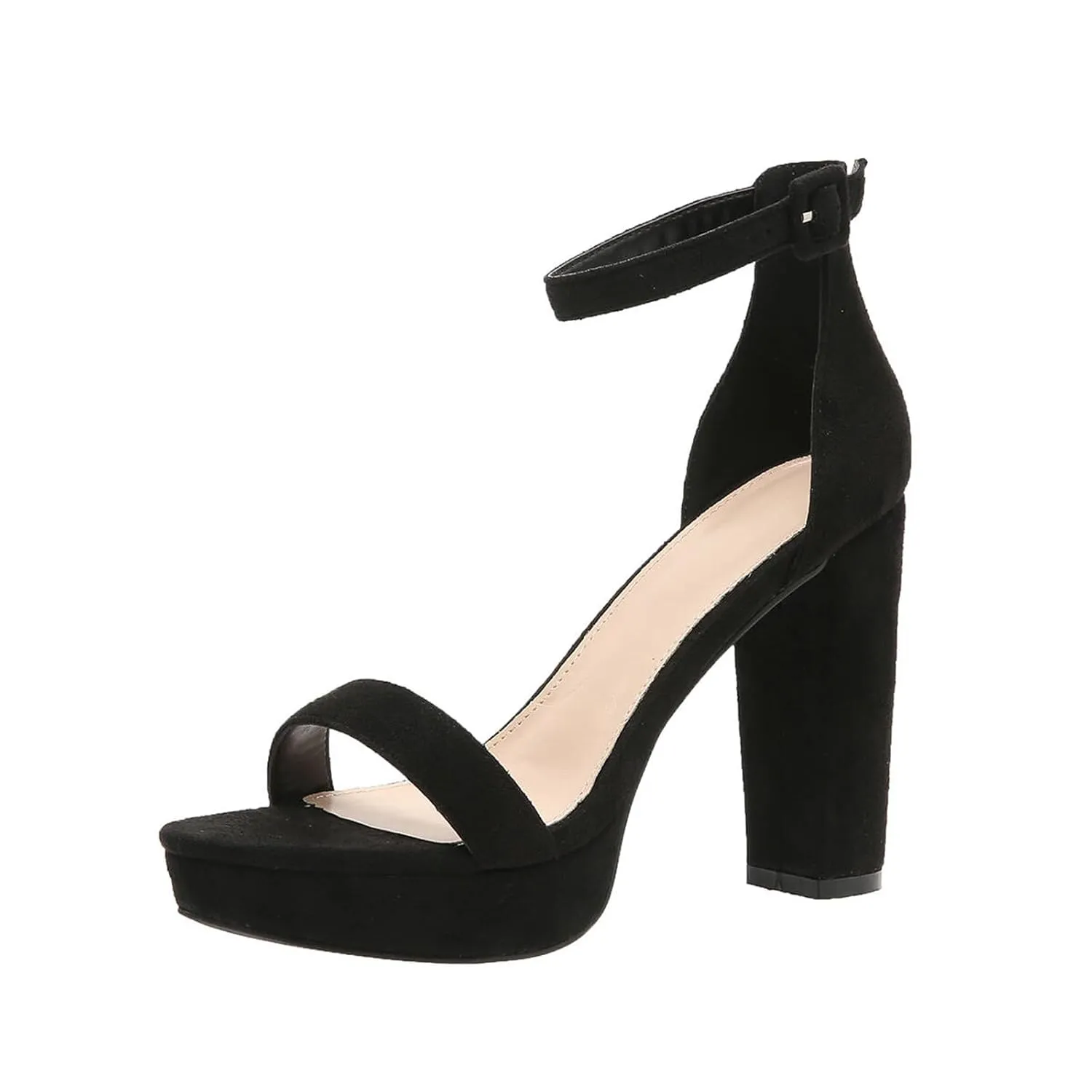 Platform Heels for Women Open Toe Chunky Block Heeled Sandals Buckle Ankle Strap Summer Sandals Party Wedding Work Dress Shoes