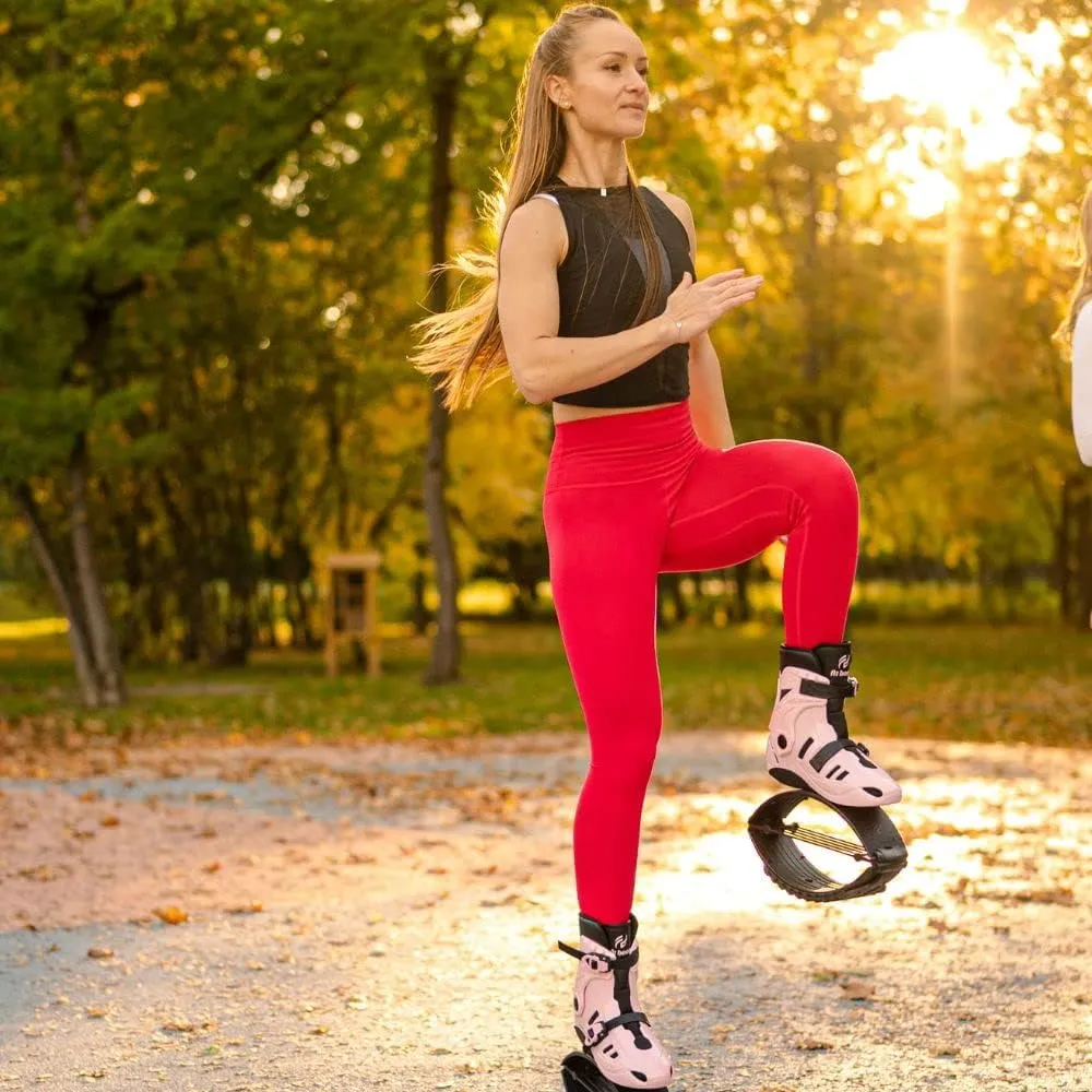 Premium Low Impact Rebound Shoe Fits kangoo Jumps for Extra Calorie Burn, Running, Virtual Fitness Classes