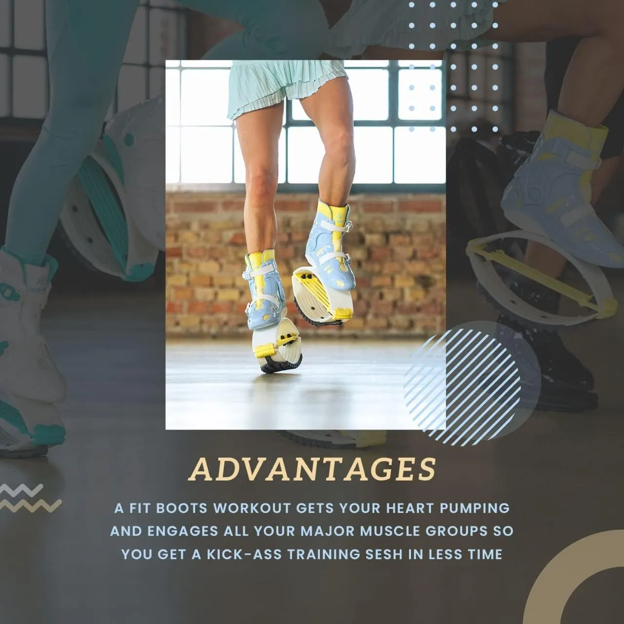 Premium Low Impact Rebound Shoe Fits kangoo Jumps for Extra Calorie Burn, Running, Virtual Fitness Classes
