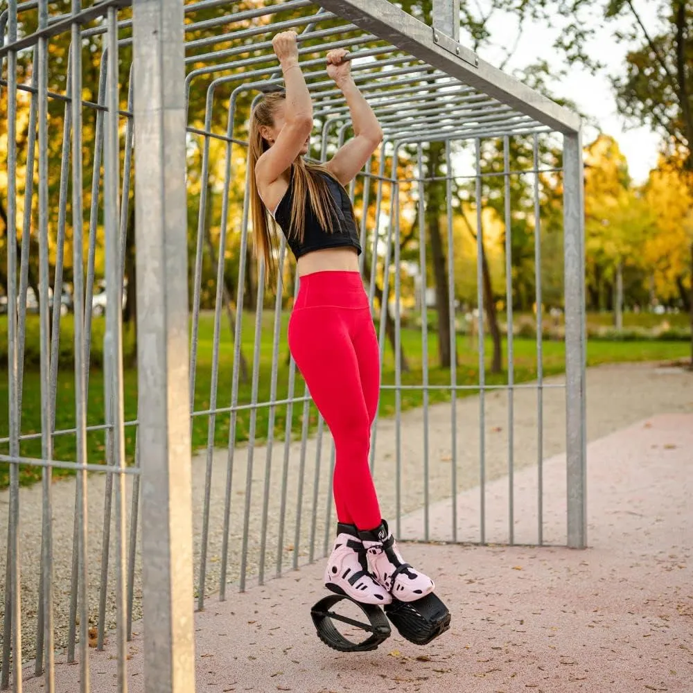 Premium Low Impact Rebound Shoe Fits kangoo Jumps for Extra Calorie Burn, Running, Virtual Fitness Classes