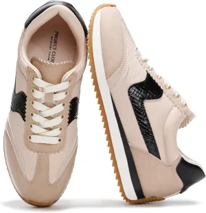 Project Cloud Fashion Sneakers for Women - Lace up Memory Foam Insole and Non-Slip Womens Shoes Dressy Casual Spring Shoes (Madison)