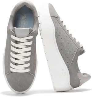 Project Cloud Platform Sneakers for Women – Lightweight Women's Fashion Sneakers for 2025 with Memory Foam Insole – Non Slip Lace-Up Womens Shoes – Stylish Wedge Shoes for Women (Bossy)