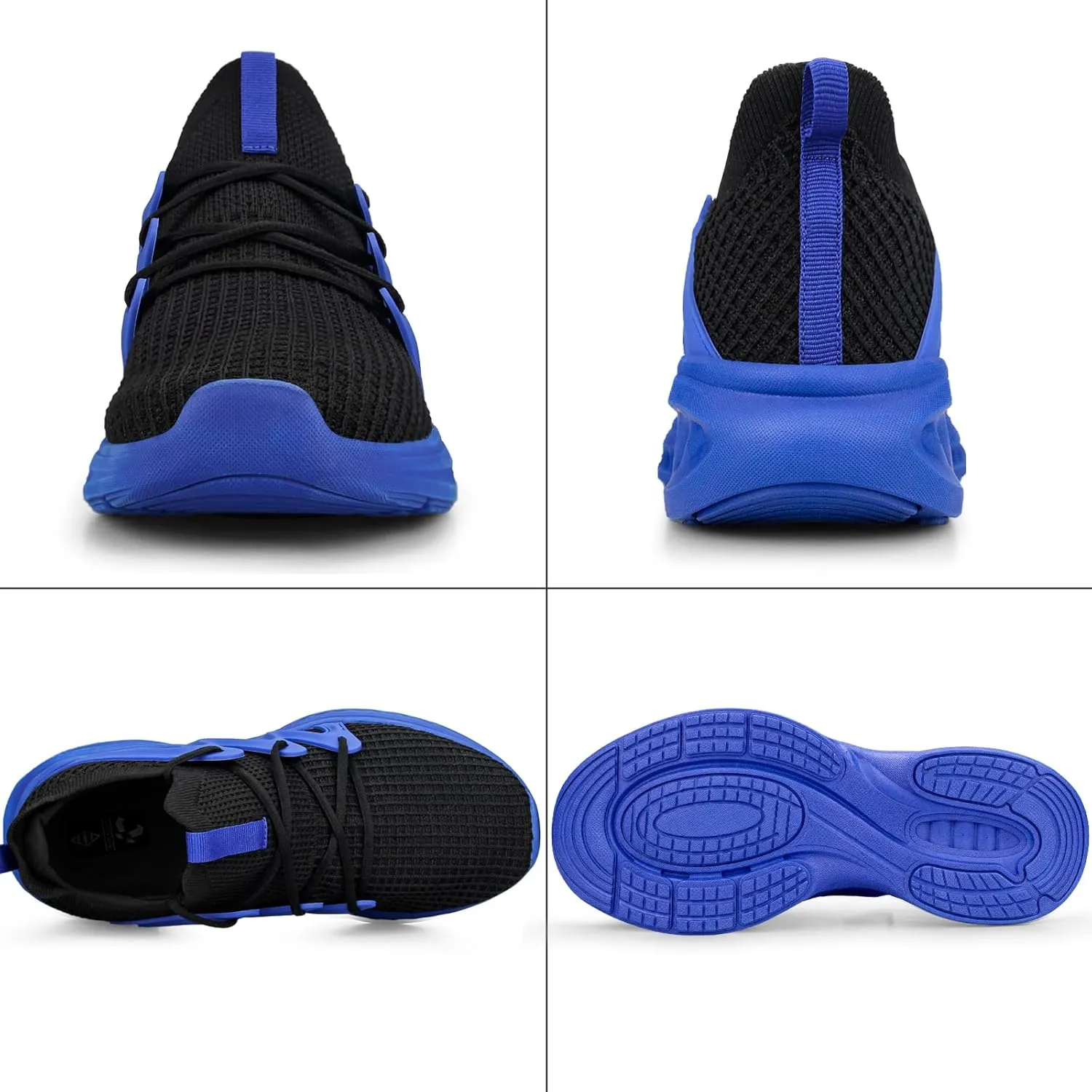 Pujcs Men's Slip on Walking Shoes Lightweight Breathable Non Slip Running Shoes Athletic Gym Tennis Shoes Sneakers for Men