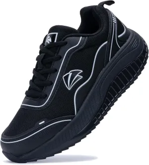 QAUPPE Womens Walking Shoes with Arch Support Wide Orthotic Athletic Sneakers Plantar Fasciitis Tennis for Heel and Foot Pain Relief