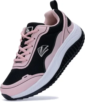 QAUPPE Womens Walking Shoes with Arch Support Wide Orthotic Athletic Sneakers Plantar Fasciitis Tennis for Heel and Foot Pain Relief