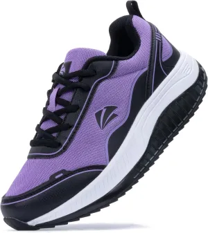 QAUPPE Womens Walking Shoes with Arch Support Wide Orthotic Athletic Sneakers Plantar Fasciitis Tennis for Heel and Foot Pain Relief