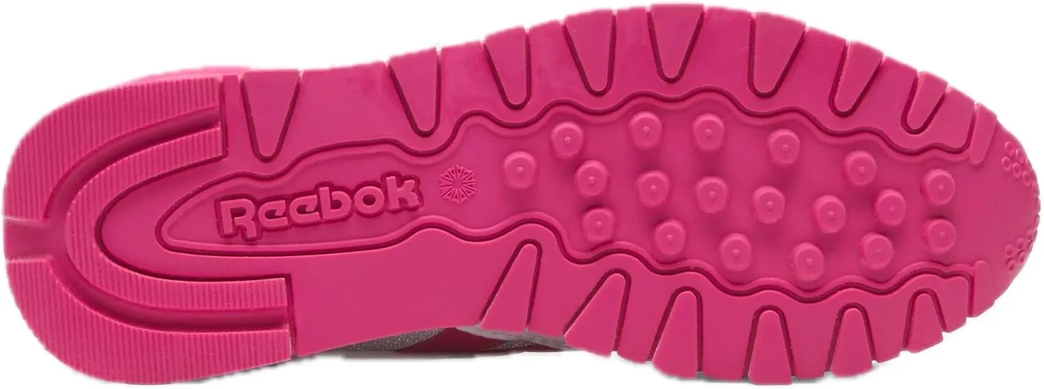 Reebok Girl's Classic Leather Step N' Flash Sneaker