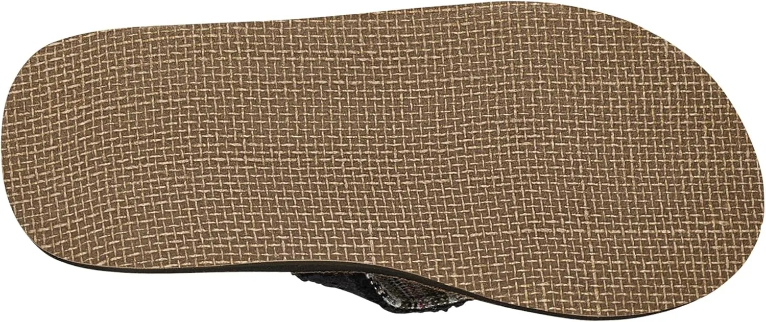 Sanuk Mens Fraid Not Soft Top | Flip Flops for Men | Mens Sandals | Beach Sandals | Supportive & Lightweight | Comfort Footbed