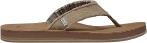 Sanuk Mens Fraid Not Soft Top | Flip Flops for Men | Mens Sandals | Beach Sandals | Supportive & Lightweight | Comfort Footbed
