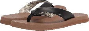 Sanuk Yoga Mat II | Flip Flops for Women | Yoga Sandals For Women | Women's Beach Sandals | Memory Foam Footbed