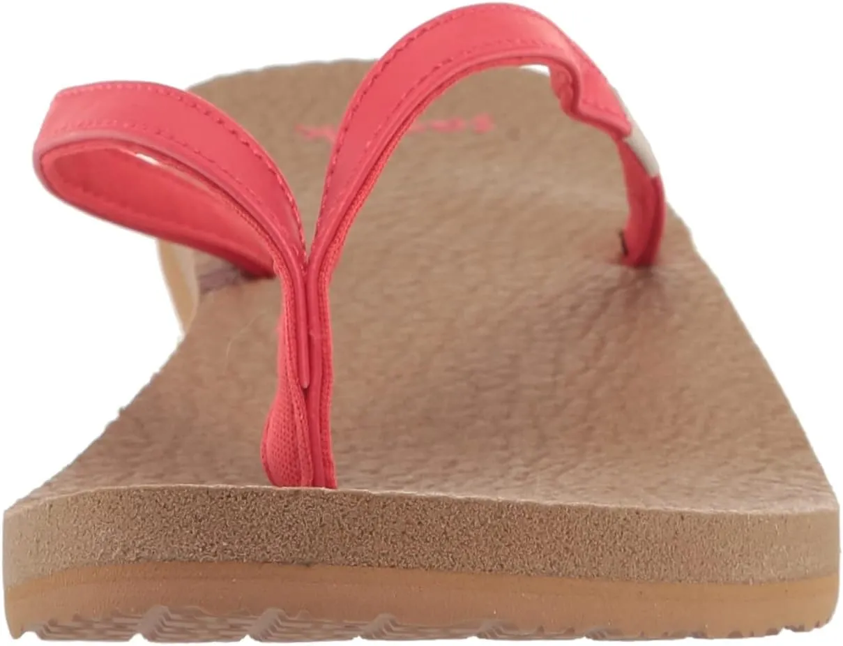 Sanuk Yoga Spree 4 | Flip Flops for Women | Yoga Sandals For Women | Women's Beach Sandals | Memory Foam Footbed