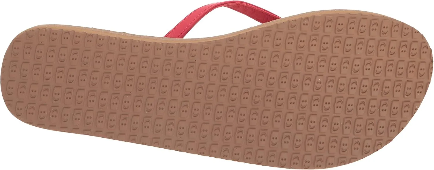 Sanuk Yoga Spree 4 | Flip Flops for Women | Yoga Sandals For Women | Women's Beach Sandals | Memory Foam Footbed