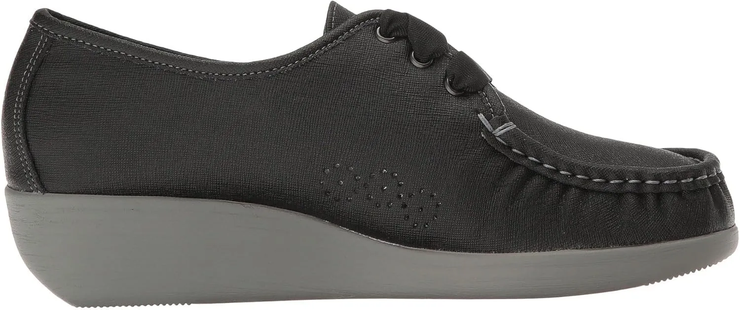 SAS Bounce - Shoes for Women - Leather Upper - Breathable Textile Lining - Cushioned and Leather-Lined Footbed