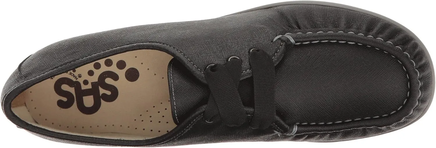SAS Bounce - Shoes for Women - Leather Upper - Breathable Textile Lining - Cushioned and Leather-Lined Footbed