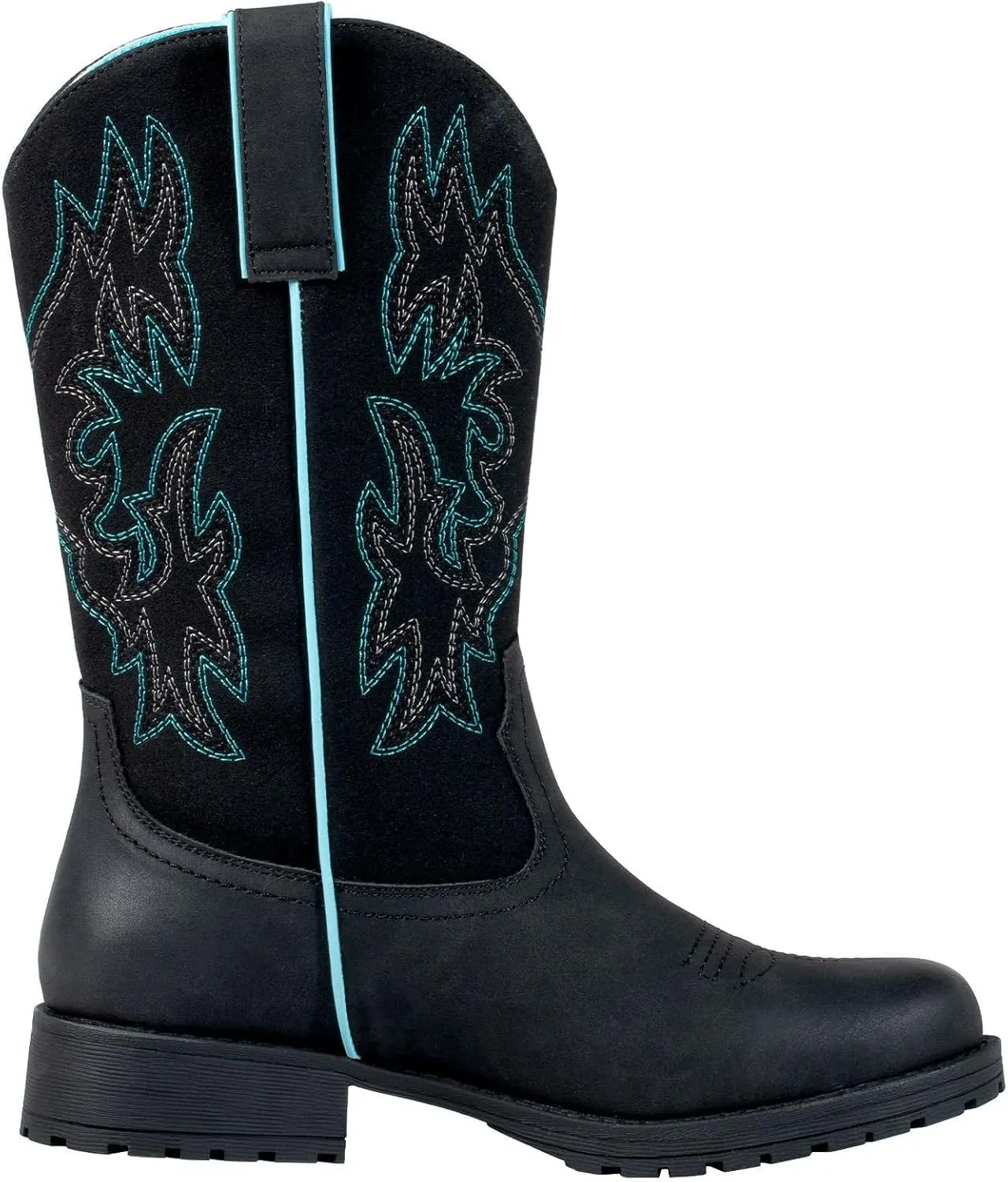 SheSole Ladies Western Cowboy Boots for Women Slip Resistant Cowgirl Work Boots Wide Calf Round Toe