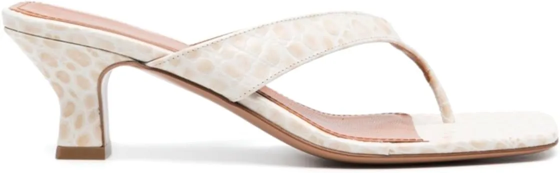 SHODENSE Women Rhinestone Flip Flops Mules Sandals Suede Chunky Kitten Heel Square Toe Thong Sandals Slip On T-Strap Glitter Sandal Shoes 2" Heels Slide Slipper Summer Beach Dressy Comfort 4-11 M US