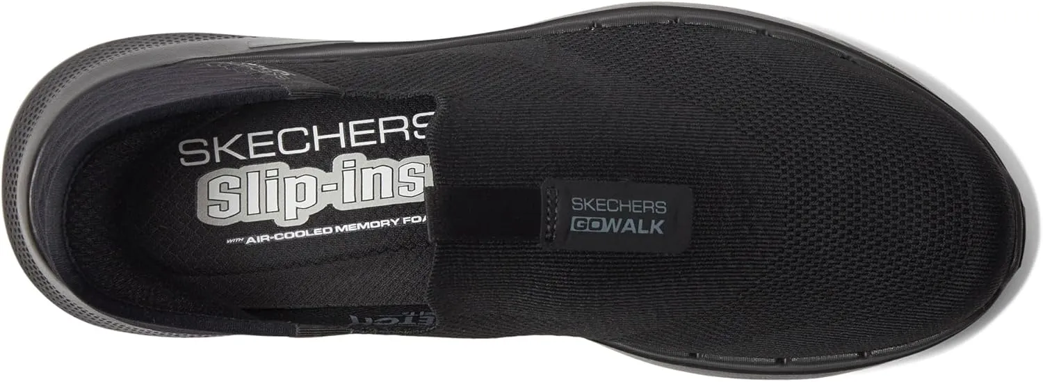 Skechers Men's Gowalk 6 Slip ins Athletic Slip-On Walking Shoe | Casual Sneaker with Memory Foam