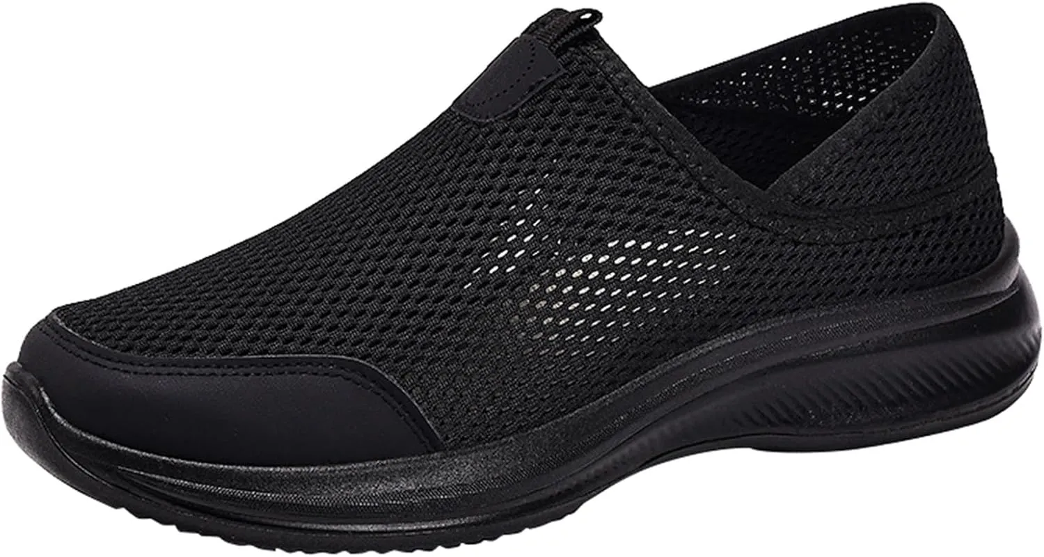 Slide On Sneakers for Women Lightweight Breathable Walking Running Casual Shoes Comfort Orthopedic Tennis Sneakers