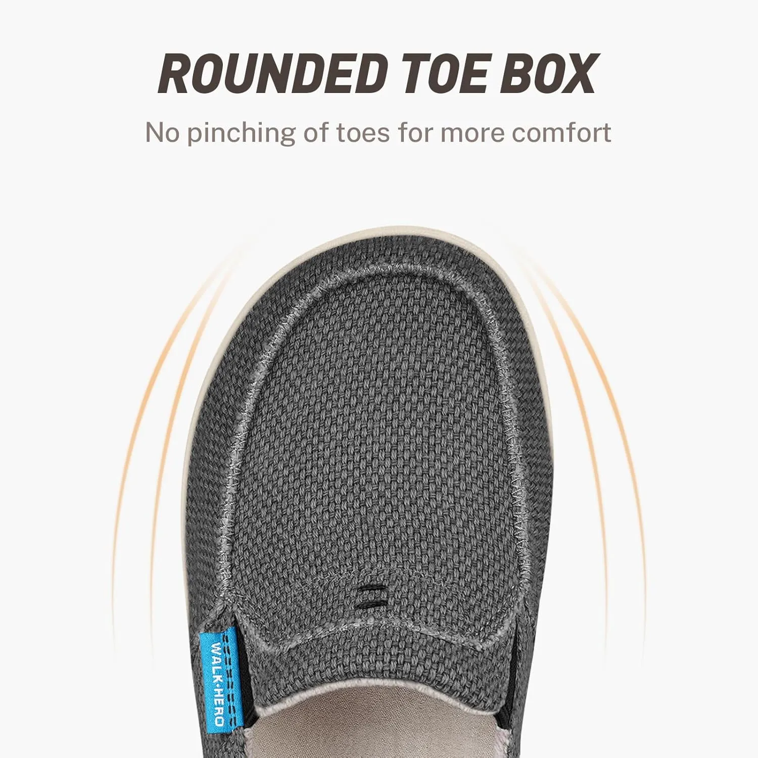 Slip On Shoes Women, Comfortable Loafers for Women Shoes with Arch Support, Orthopedic Walking Boat Shoes Women, Indoor Outdoor House Shoes with Non-Slip Rubber Sole