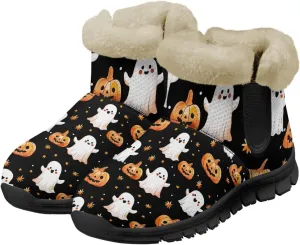 Snow Boots for Women -Fashion Winter Warm Snow Boots Anti-Slip outdoor Furry bootie for men women