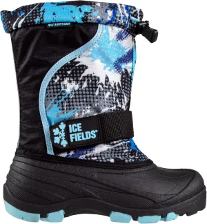 Snowblaster Little and Big Kid High Snow Winter Boots, Warm, Waterproof Shell