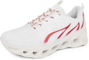 Softsfeel Sneakers for Men Women Walking Shoes with Arch Support Non Slip Shoes Relieve Foot Pain Perfect